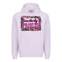 Lilac Western Somebody's Problem Premium Hoodie - LillyAllenDesigns