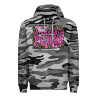 Slate Camo Western Somebody's Problem Premium Hoodie - LillyAllenDesigns