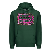 Sports Green Western Somebody's Problem Premium Hoodie - LillyAllenDesigns