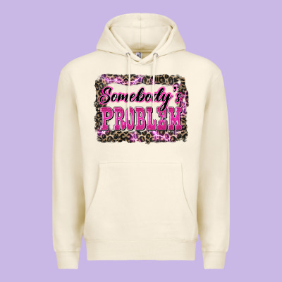 Western Somebody's Problem Premium Hoodie Designed By Lillyallendesigns