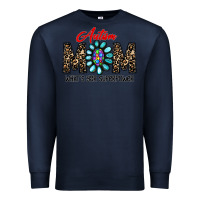 Navy autism Premium Sweatshirt - CowhideDigitalArt