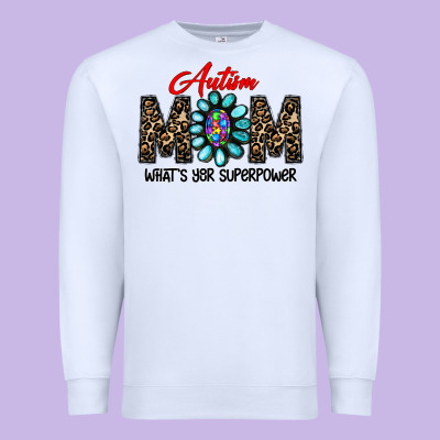 Autism Premium Sweatshirt Designed By Cowhidedigitalart