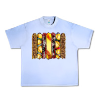 Grape Ice softball serape leopard cowhide glitter brushstrokes Urban Heavy Tee - Artiststas