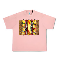 Salmon softball serape leopard cowhide glitter brushstrokes Urban Heavy Tee - Artiststas