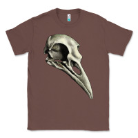 Chestnut Raven Skull Classic Tee - RanaPortraitStore