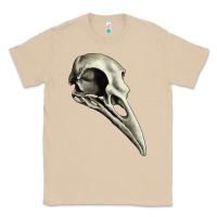 Mushroom Raven Skull Classic Tee - RanaPortraitStore