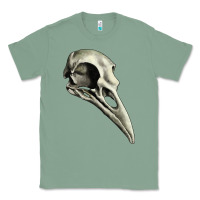 Sage Raven Skull Classic Tee - RanaPortraitStore