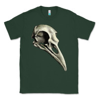 Sports Green Raven Skull Classic Tee - RanaPortraitStore