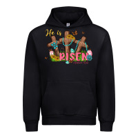 Black he is risen Urban Hoodie - MaliasSmallBusiness