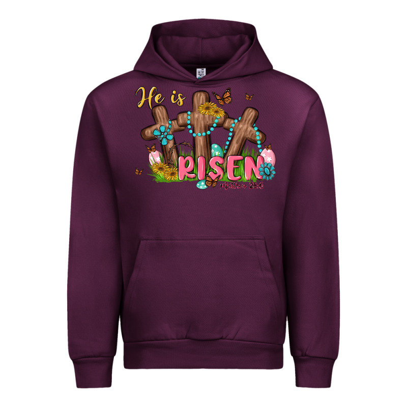 He Is Risen Urban Hoodie by MaliasSmallBusiness | Teevron