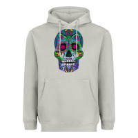 Moon Dust sugar skull Heavyweight Hoodie - FaDigitalArtStudio