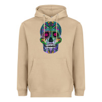 Mushroom sugar skull Heavyweight Hoodie - FaDigitalArtStudio