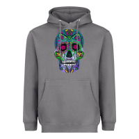 Storm sugar skull Heavyweight Hoodie - FaDigitalArtStudio