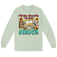 Matcha early rising always smiling safe driving bus drive Long Sleeve Tee - MaliasSmallBusiness
