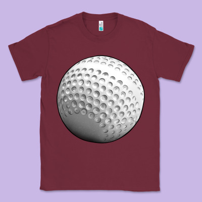 Hockey Ball Classic Tee Designed By Texasbilliewilder