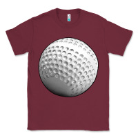 Burgundy hockey ball Classic Tee - texasbilliewilder