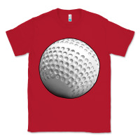 Red hockey ball Classic Tee - texasbilliewilder