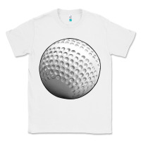 White hockey ball Classic Tee - texasbilliewilder