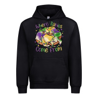 Black where babies come from Urban Hoodie - MaliasSmallBusiness