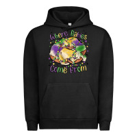 Pigment Black where babies come from Urban Hoodie - MaliasSmallBusiness