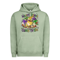 Pigment Oil Green where babies come from Urban Hoodie - MaliasSmallBusiness