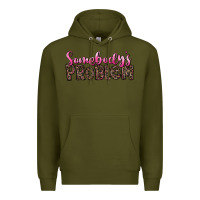 Army Green Western Somebody's Problem Premium Hoodie - LillyAllenDesigns