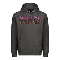 Charcoal Heather Western Somebody's Problem Premium Hoodie - LillyAllenDesigns