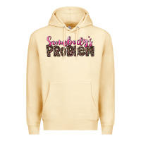 Western Somebody's Problem Premium Hoodie | Teevron