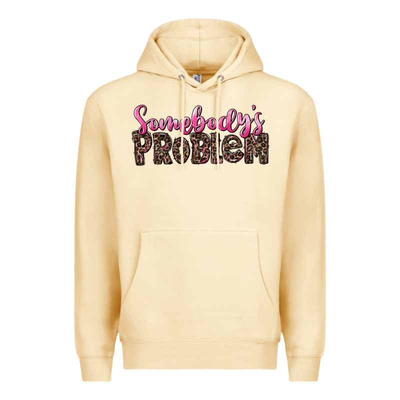 Western Somebody's Problem Premium Hoodie by LillyAllenDesigns | Teevron