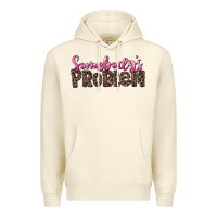 Sandshell Western Somebody's Problem Premium Hoodie - LillyAllenDesigns