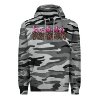 Slate Camo Western Somebody's Problem Premium Hoodie - LillyAllenDesigns