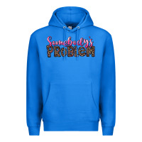 True Royal Western Somebody's Problem Premium Hoodie - LillyAllenDesigns