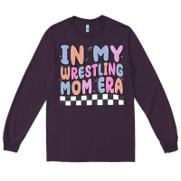 Plum in my wrestling mom era Long Sleeve Tee - MaliasSmallBusiness