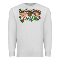 Dove Grey fiesta mexico gnome Premium Sweatshirt - HRA Design Shop