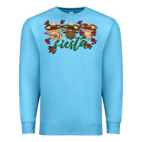 Ocean Blue fiesta mexico gnome Premium Sweatshirt - HRA Design Shop