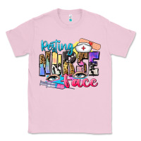 Bubblegum Pink resting nurse face Classic Tee - Zillion Design Studio