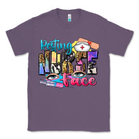 Lavender resting nurse face Classic Tee - Zillion Design Studio