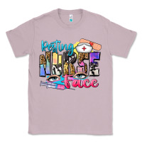 Lilac resting nurse face Classic Tee - Zillion Design Studio