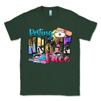 Sports Green resting nurse face Classic Tee - Zillion Design Studio