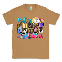 Toasted Coconut resting nurse face Classic Tee - Zillion Design Studio