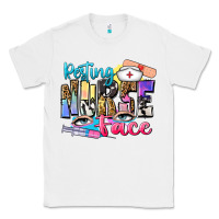 White resting nurse face Classic Tee - Zillion Design Studio