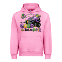 Fuchsia Pink let the good times roll Urban Hoodie - MaliasSmallBusiness
