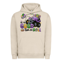 Pigment French Oak let the good times roll Urban Hoodie - MaliasSmallBusiness