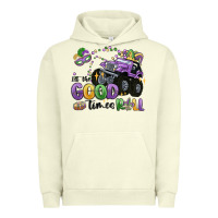 Pigment Pistachio let the good times roll Urban Hoodie - MaliasSmallBusiness