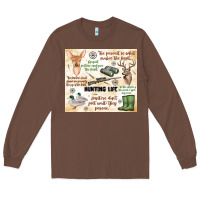 Chestnut hunting life Long Sleeve Tee - MaliasSmallBusiness