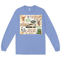 Colony Blue hunting life Long Sleeve Tee - MaliasSmallBusiness