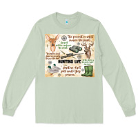 Matcha hunting life Long Sleeve Tee - MaliasSmallBusiness