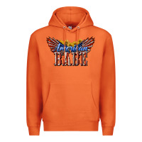 Carrot American Babe With Sunflowers Premium Hoodie - LillyAllenDesigns
