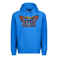 True Royal American Babe With Sunflowers Premium Hoodie - LillyAllenDesigns