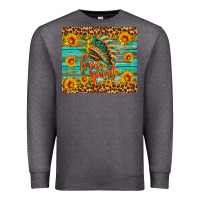 Charcoal Heather free spirit Premium Sweatshirt - HRA Design Shop